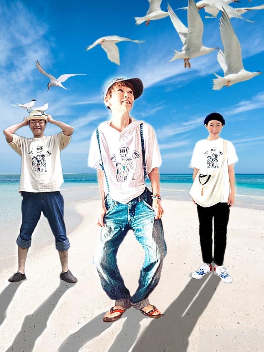 ホワイト系のTシャツ/カットソー、ホワイト系のTシャツ/カットソー、ホワイト系のTシャツ/カットソーを着用したレディースの夏コーディネートの3枚目の写真