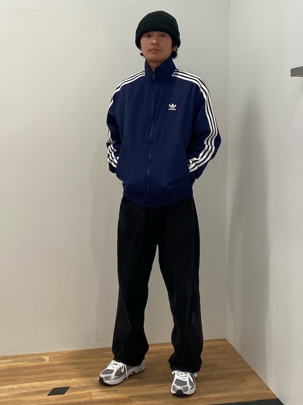 【レアカラー】adidasナイロンジャケット　ウーブンファイヤーバード茶色　XL アディカラー ウーブン ファイヤーバード トラックトップ