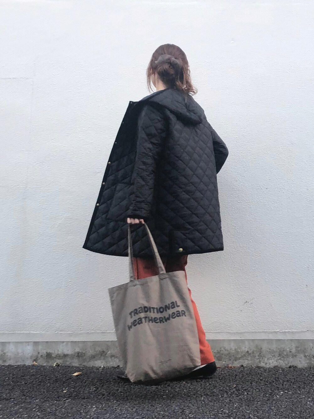 syrupさんの「ARKLEY WITH DETACHABLE HOOD（Traditional Weatherwear）」を使ったコーディネート