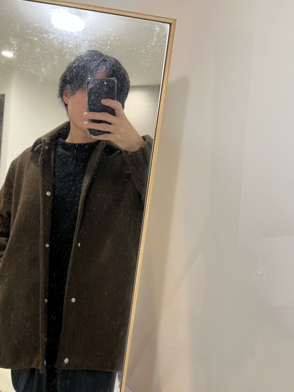 「WYM、WYM LIDNM、GUコーデ、GU、remer、プチプラコーデ、プチプラ、冬コーデ、きれいめカジュアル、カジュアルコーデ、デート、デートコーデ、今日のコーデ、秋冬コーデ、お出かけコーデ」｜「GUのアイテム（ニット/セーター、ブラック系）」を使った、yuuukeyさん（メンズ・164cm）の冬コーディネートの2枚目の写真