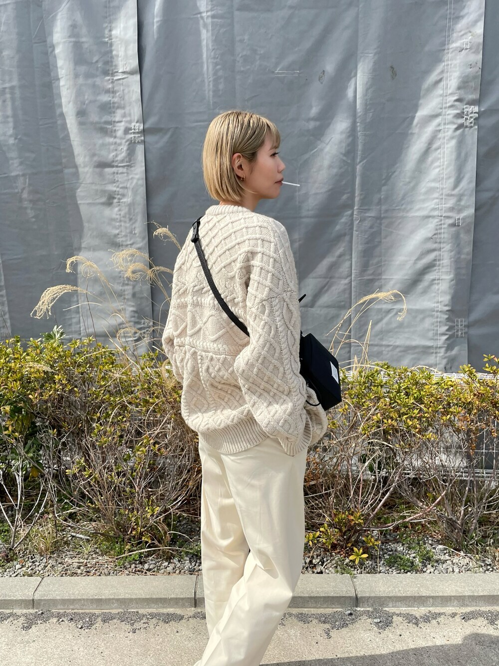 asammy｜Maison Margielaのショルダーバッグを使った