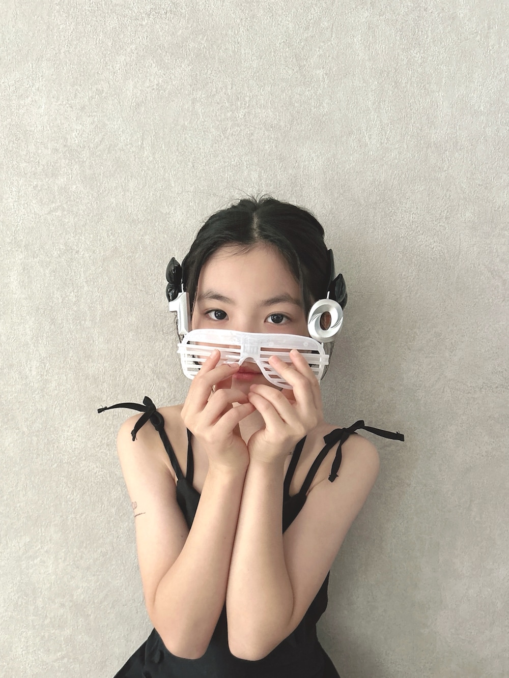 「10歳、誕生日」｜「sheinのアイテム（パンツ、ブラック系）」を使った、RIOさん（キッズ・135cm）の夏コーディネートの3枚目の写真