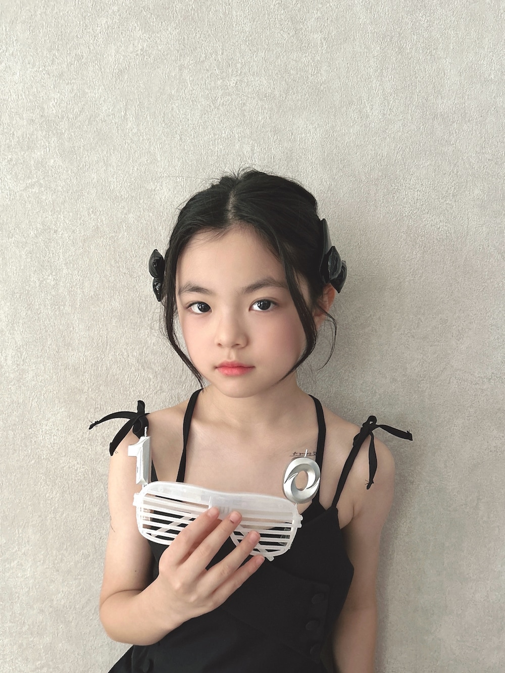 「10歳、誕生日」｜「sheinのアイテム（パンツ、ブラック系）」を使った、RIOさん（キッズ・135cm）の夏コーディネートの4枚目の写真
