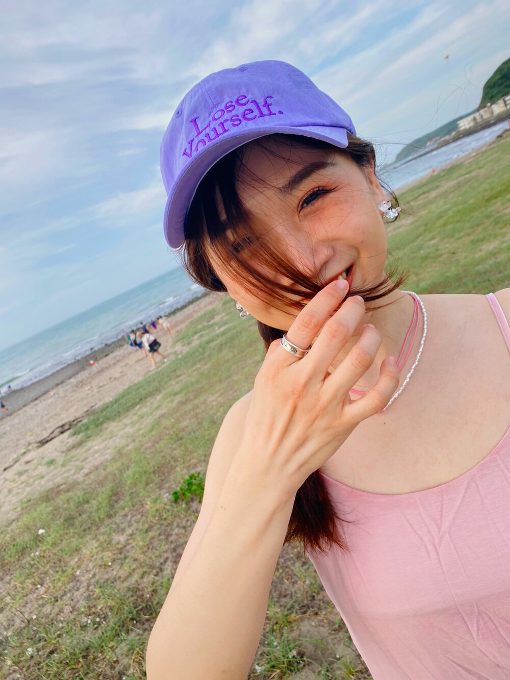 「ootd、outfit、dress、onepiece、girly、girl、CAP、pink、lookbook、vintage、oldskool、RETRO GIRL、Taiwan、summer」｜「STYLENANDAのアイテム（ワンピース、ピンク系）」を使った、Zooeyさん（レディース・165cm）の夏コーディネートの4枚目の写真