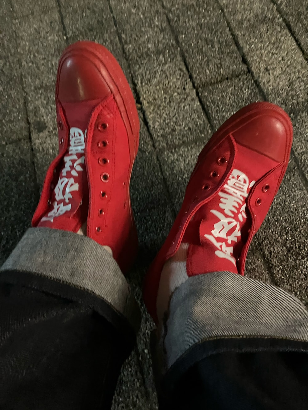「オトナカジュアル、メンズファッション、でぶ、デブですがなにか？、デブでもオシャレ」｜「FR2のアイテム（パーカー、ブラック系）」を使った、メルヘン翁さん（メンズ・178cm）の春コーディネートの4枚目の写真