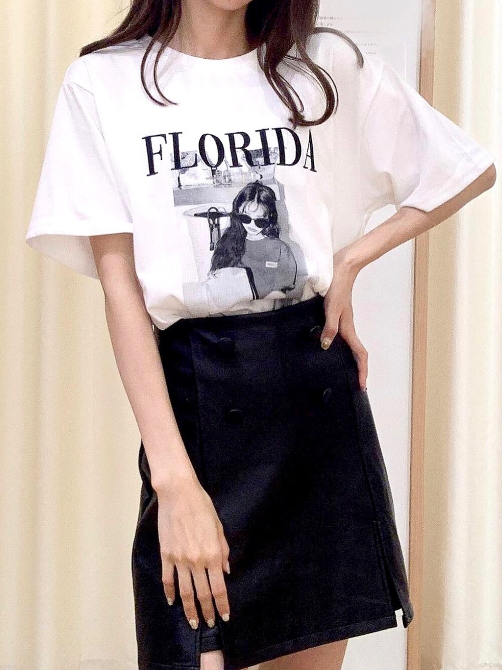No.170＊Mサイズ夏服17点まとめ売り♪１週間コーデ♪INGNI他 久しぶりにミニスカート履いた＾＾﻿ 最近本間に夏きたって感じ