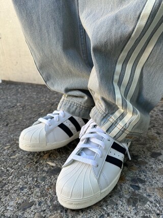 Adilenium シーズン 3 バナナフィット ウォッシュドデニムパンツ