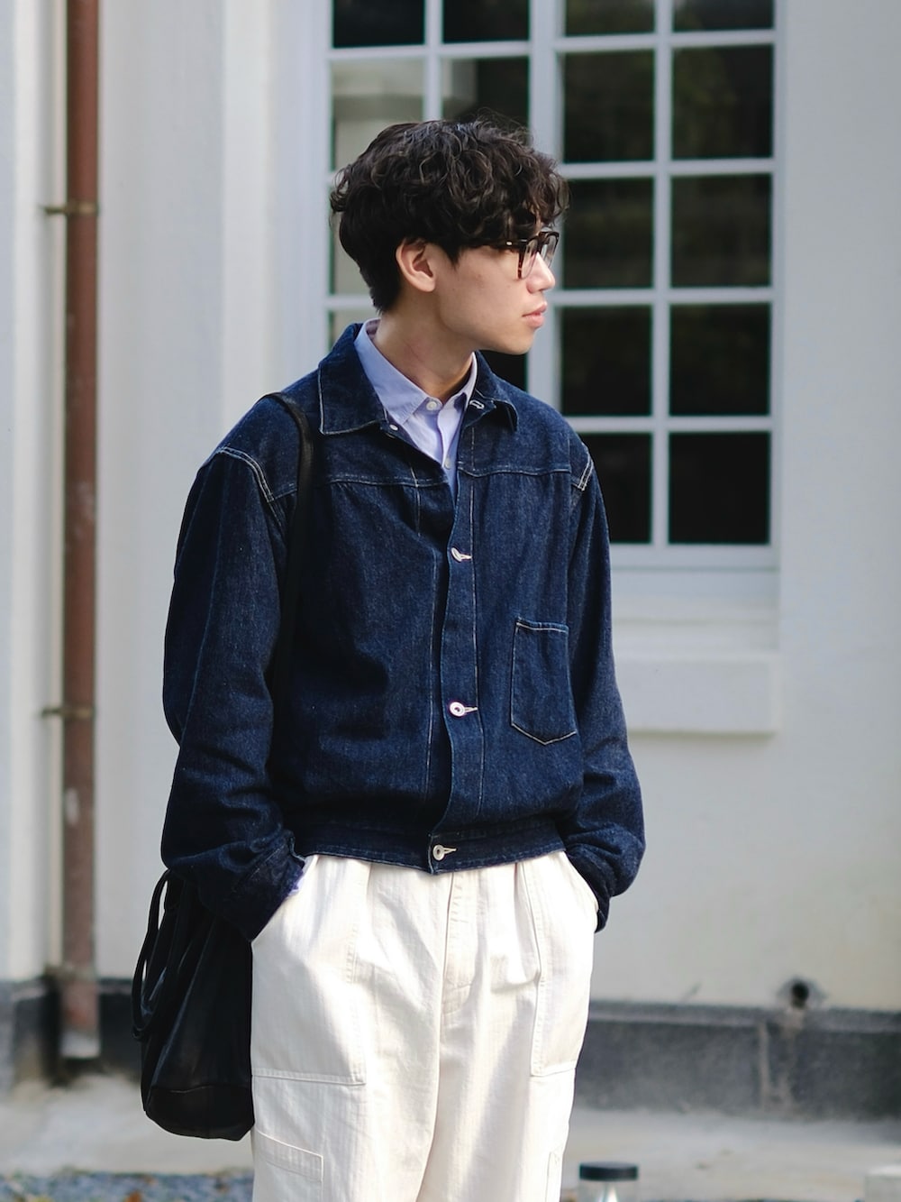 K｜COMOLIのデニムジャケットを使った春コーディネート - WEAR
