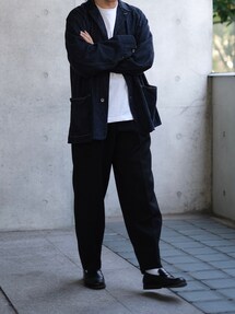 HEUGN e ネイビースラックス Freddie | HEUGN(ユーゲン) / パンツ スラックス (メンズ)の通販