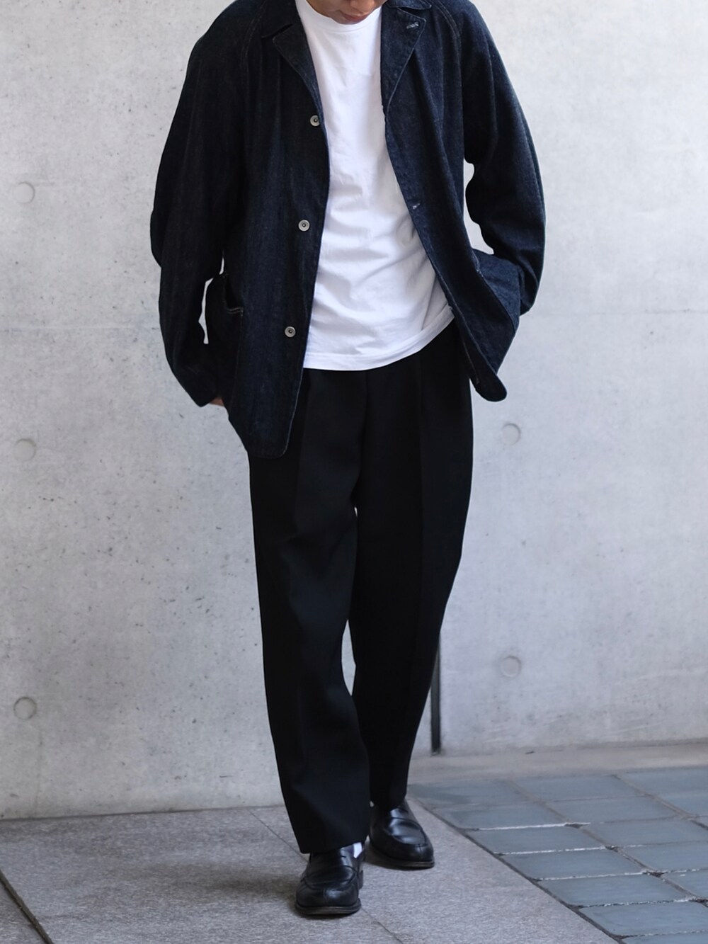 K｜HEUGNのスラックスを使ったコーディネート - WEAR