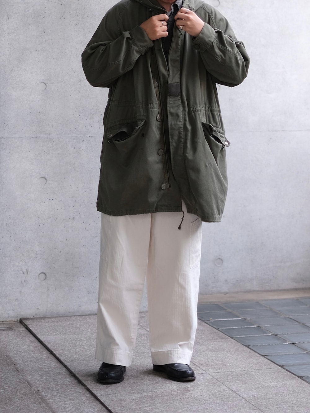 Kさんの「法軍公發 M64 parka / size: 92C（VINTAGE）」を使ったコーディネート