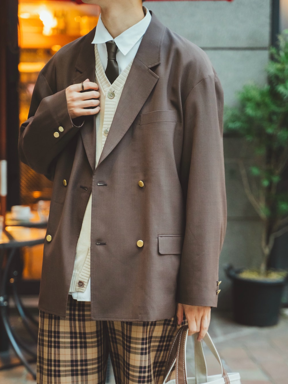 三木 克海｜UNFOLKのテーラードジャケットを使ったコーディネート - WEAR