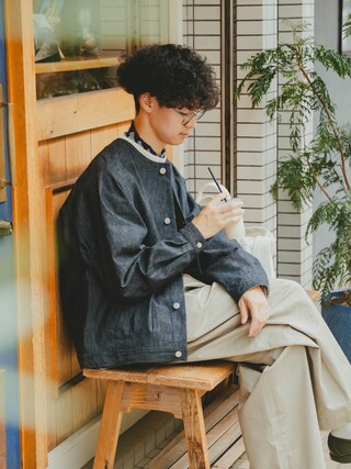 三木 克海｜UNFOLKのバンダナ/スカーフを使ったコーディネート - WEAR