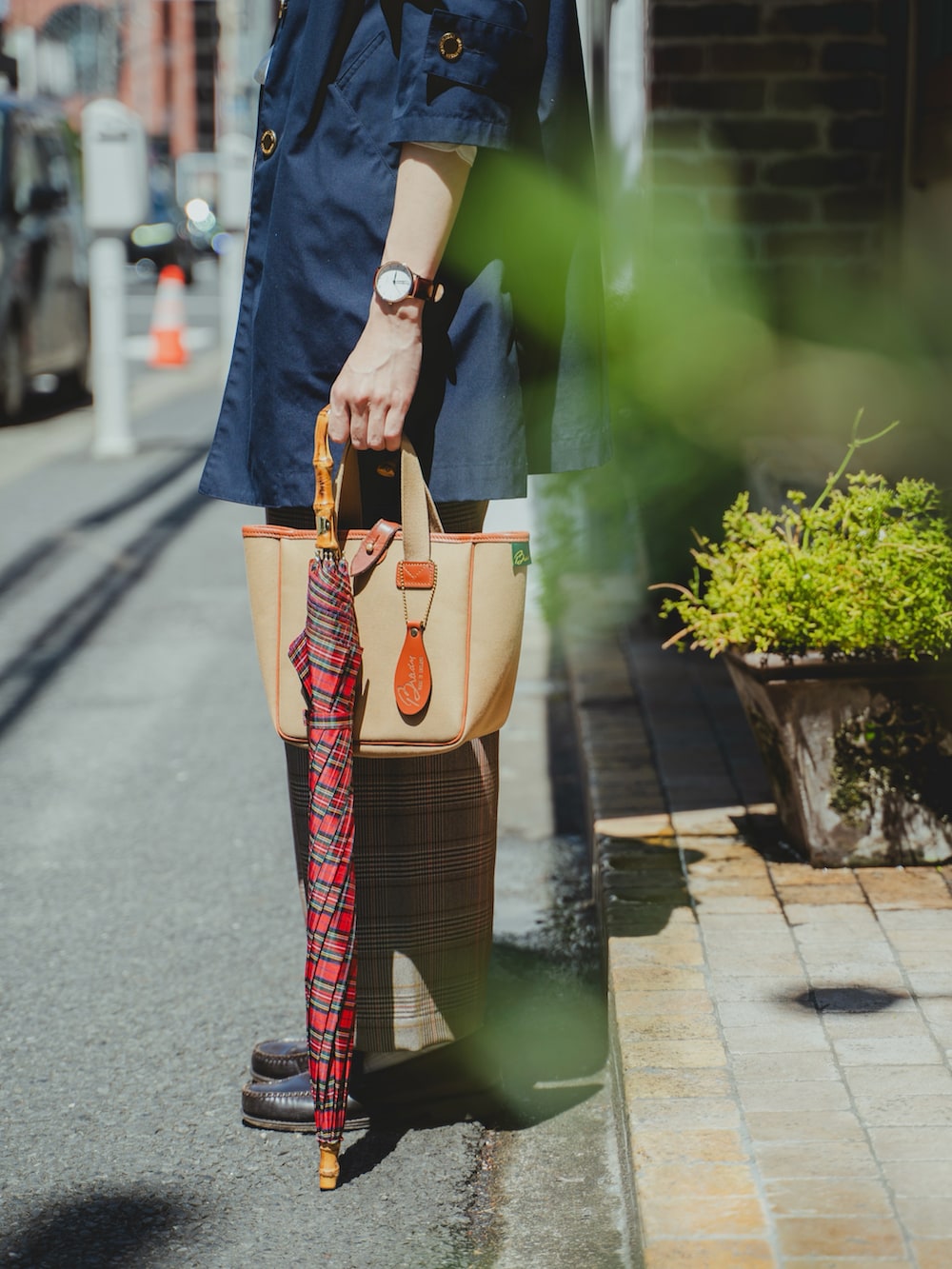 三木 克海さんの「MALTON NO COLLAR（Traditional Weatherwear）」を使ったコーディネートの4枚目の写真