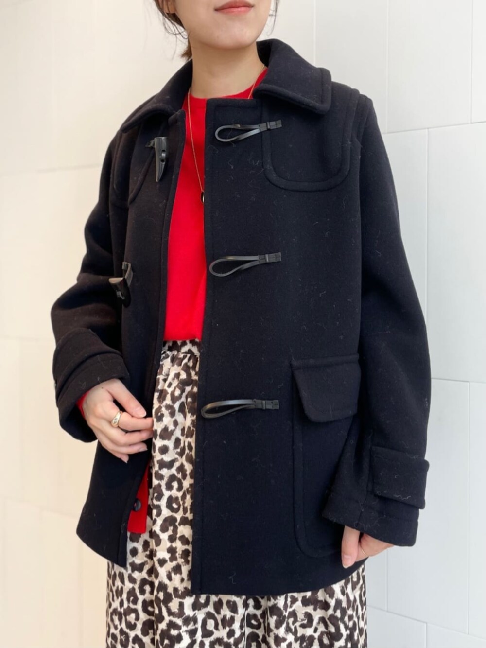 TOMORROW LAND MACPHEE ウールショートダッフルコート TOMORROW LAND MACPHEE ウールショートダッフルコート