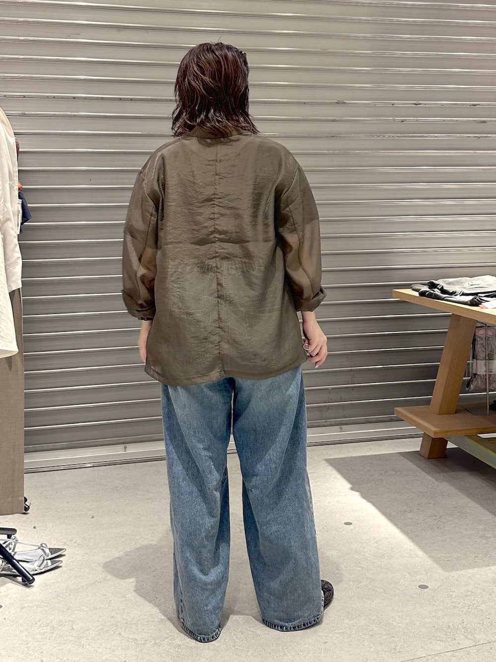 「LOWRYS FARM、大人カジュアル、低身長、ワントーン、着痩せ・細見え、ローリーズスタイル_LOWRYS FARM、カジュアル」|「LOWRYS FARMのEYEWEAR2 284583(サングラス、その他)」を使った、miyusan☆さん(レディース・155cm)の春コーディネートの2枚目の写真
