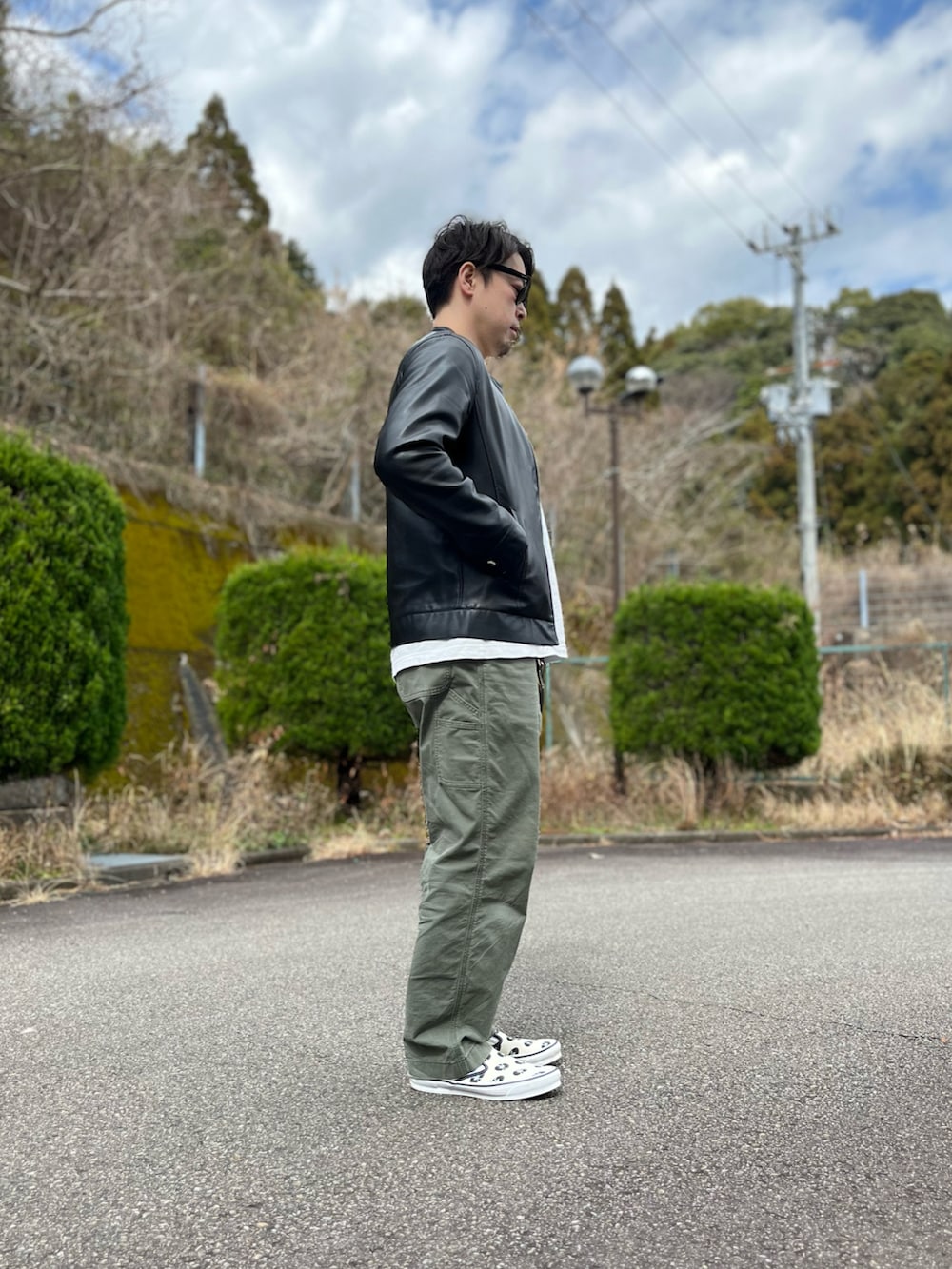 ヤザワ｜Ray-Banのサングラスを使ったコーディネート - WEAR