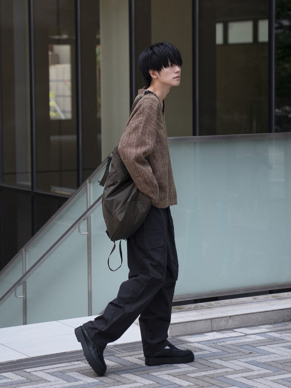 【雷市場（ポンジャン）商品韓国直送】 UNIQLO(ユニクロ) パラシュートパンツ S サイズ 茶色 新品　ユニクロ　レディース　パラシュートパンツ　ピンク　Ｓサイズ　丈長め