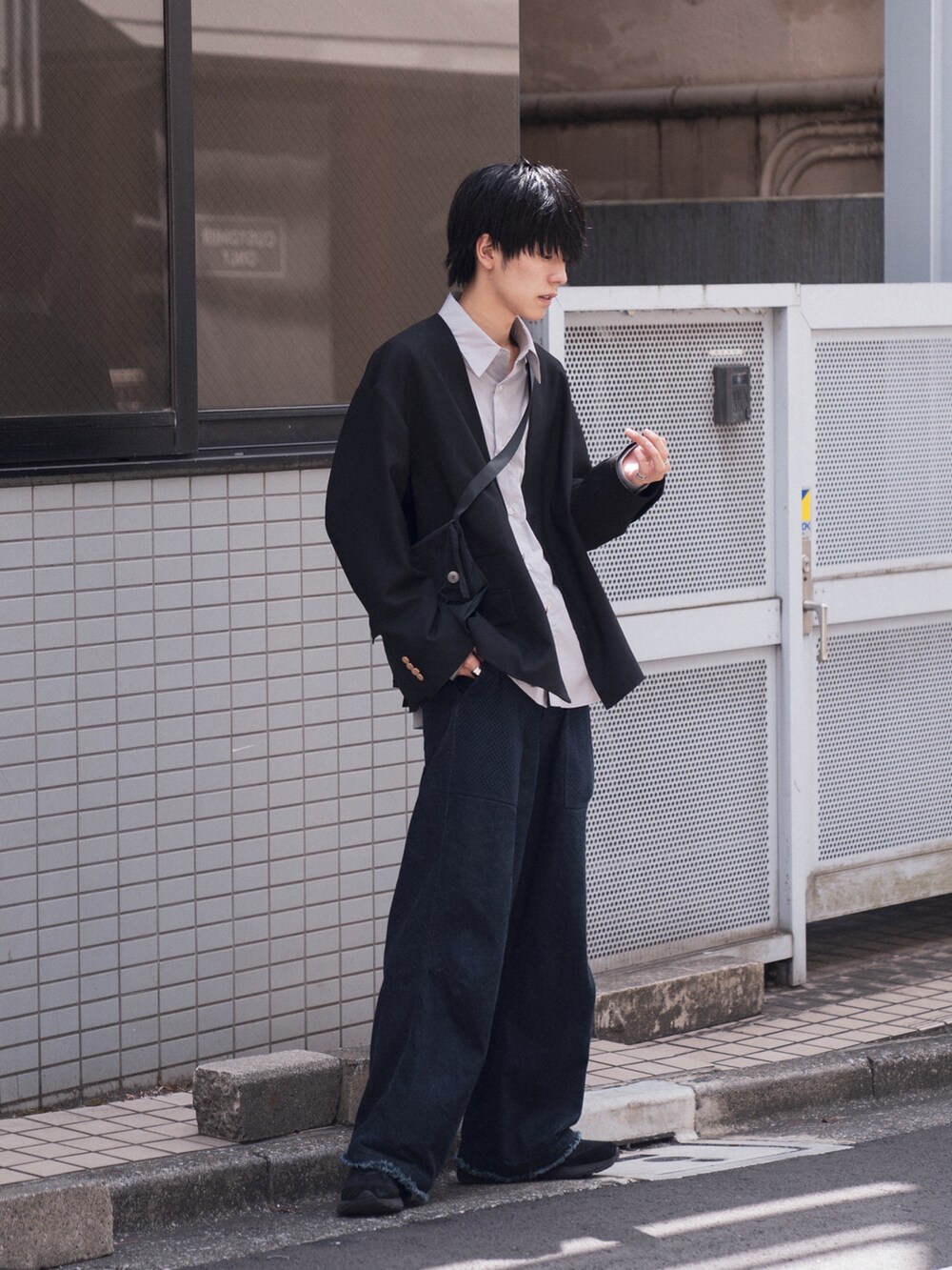 KAI｜CASPER JOHNのノーカラージャケットを使ったコーディネート - WEAR