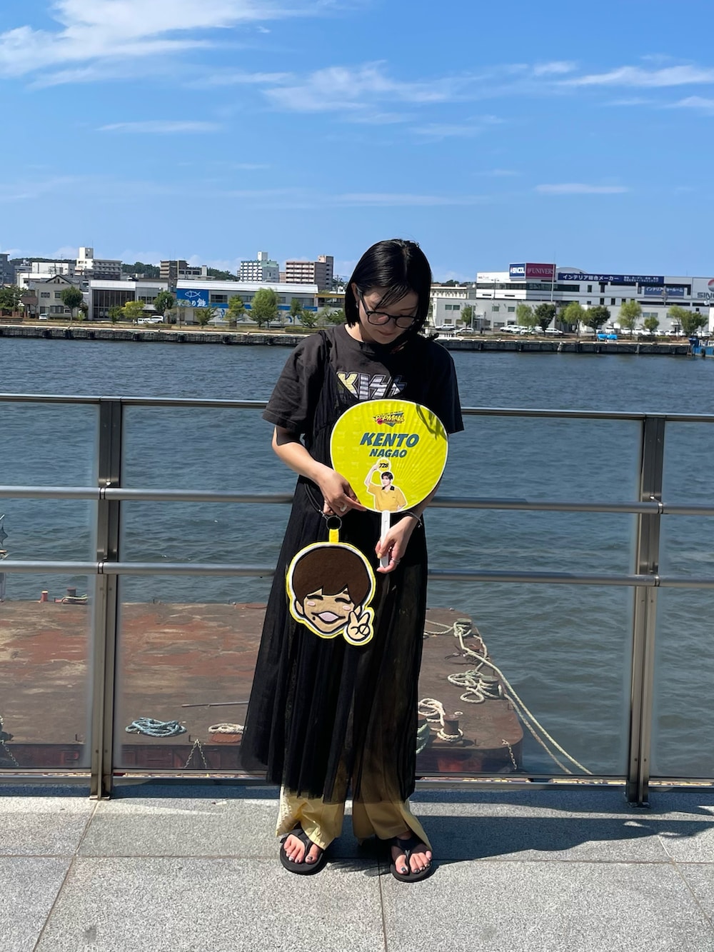 𝗄𝗎𝗋𝗎𝗆𝗂さんの「＜OOFOS＞OOriginal サンダル（OOFOS）」を使ったコーディネートの2枚目の写真