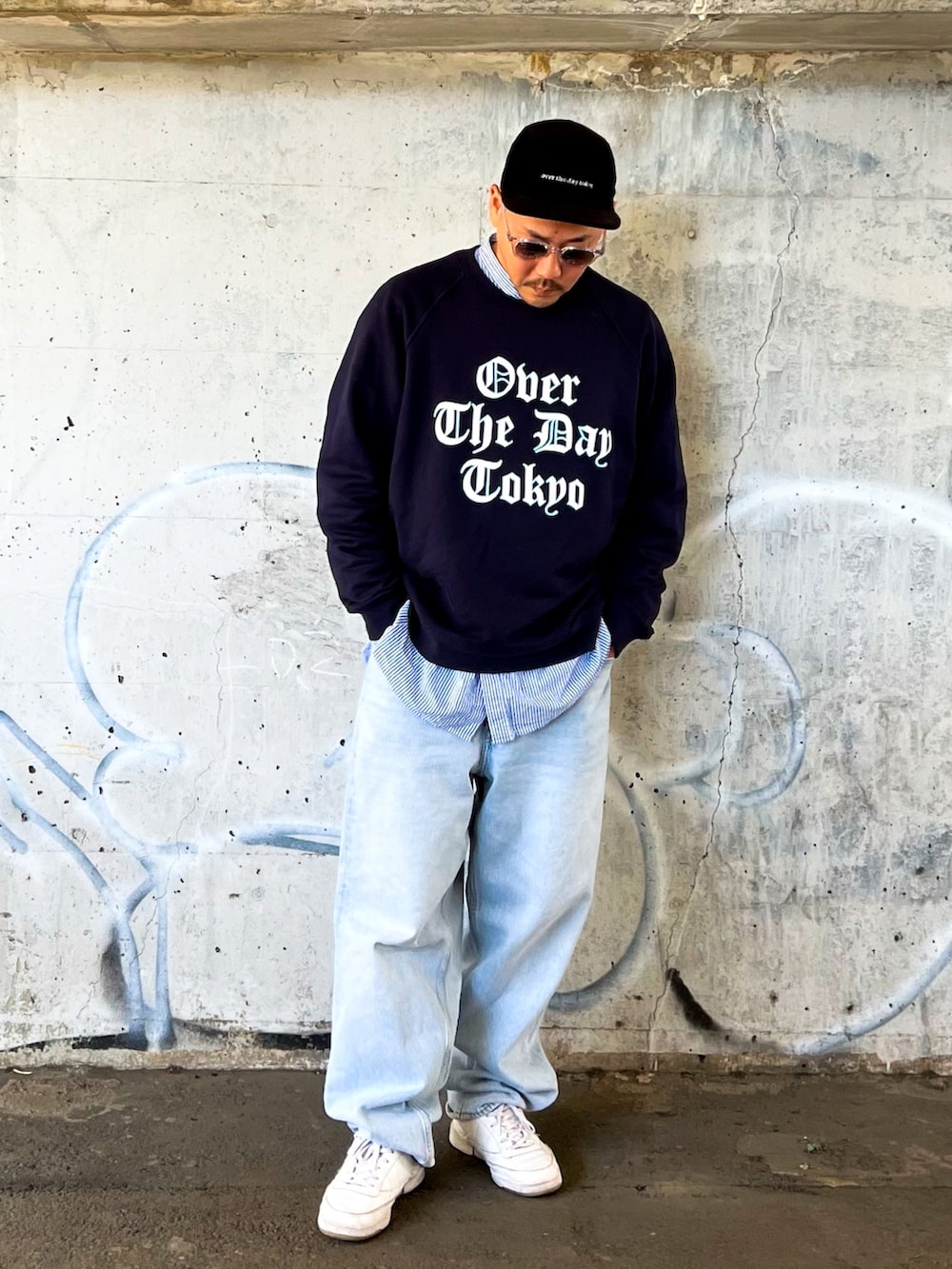 スケーター Tシャツ バギー パンツ ストリート コーデ c-boy style スケーター Tシャツ バギー パンツ ストリート コーデ c-boy