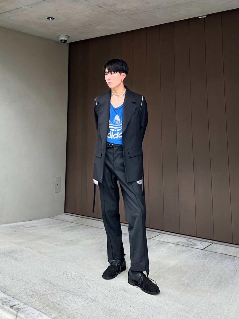 NAMACHEKOのテーラードジャケットを使った人気ファッション