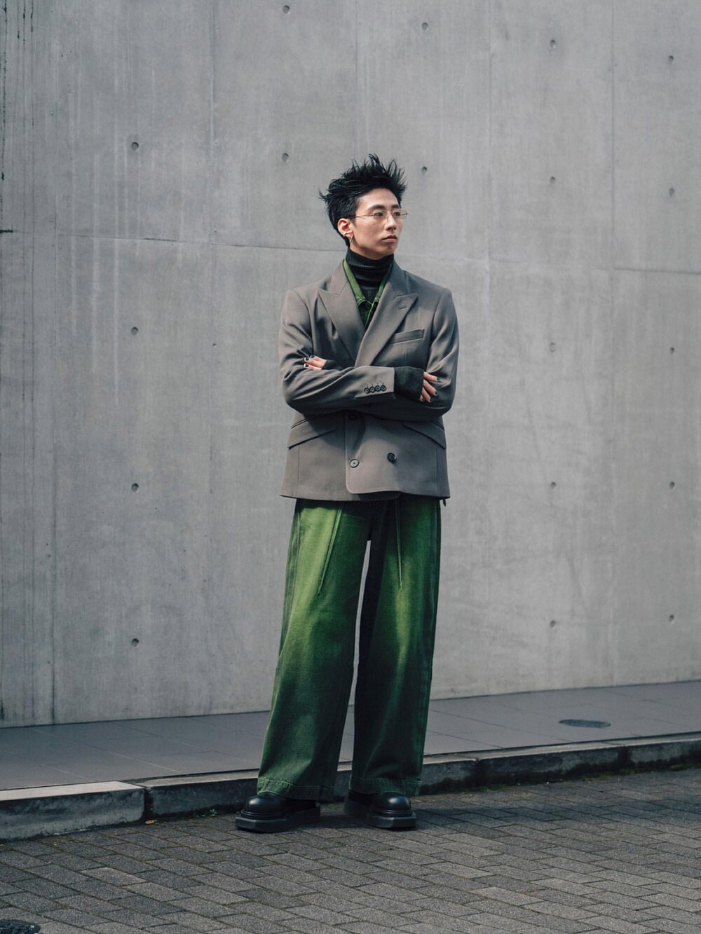 kanayamataisei｜SUBLATIONSのテーラードジャケットを使った