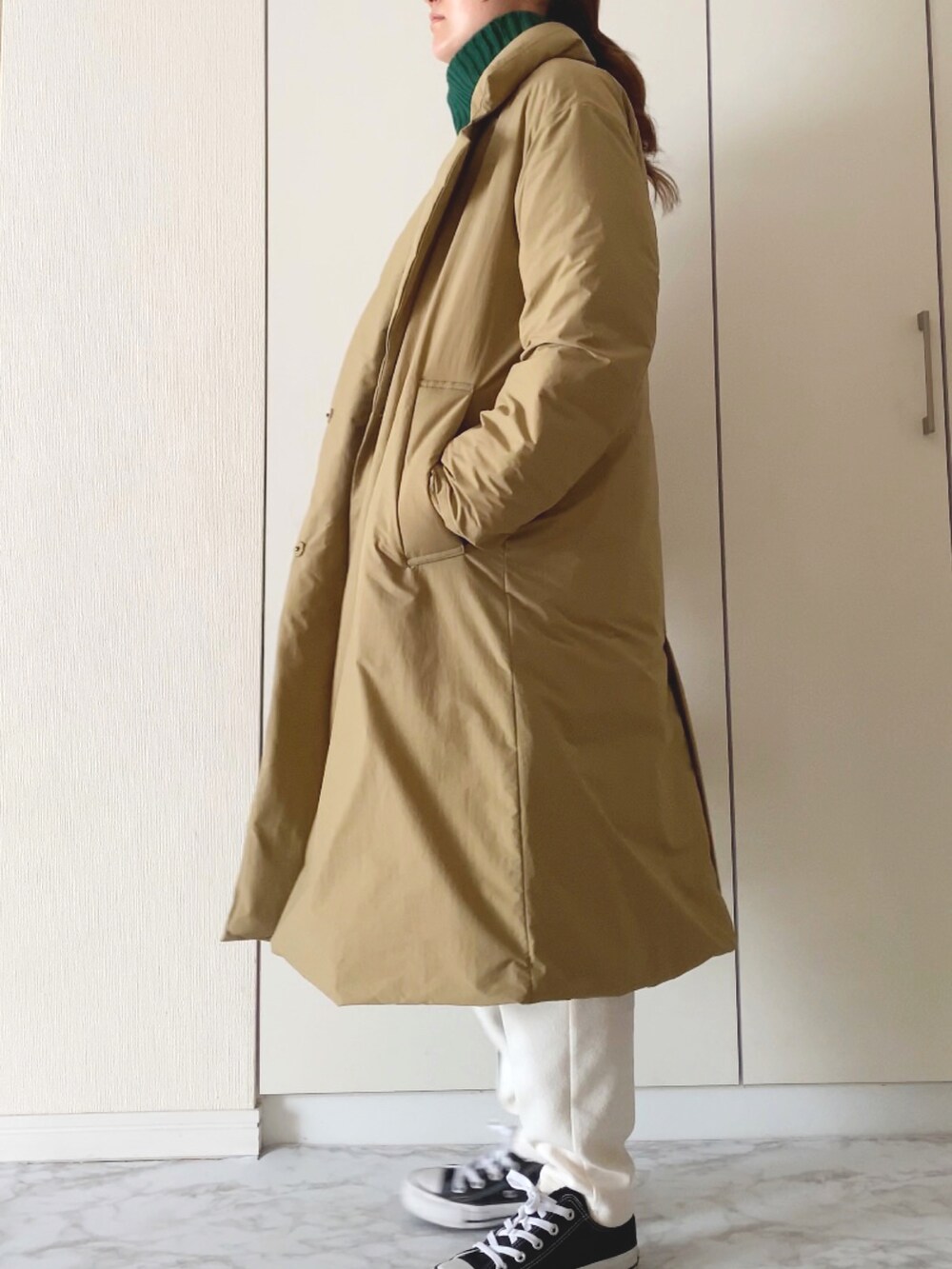 NAna｜NANO universeのダウンジャケット/コートを使ったコーディネート