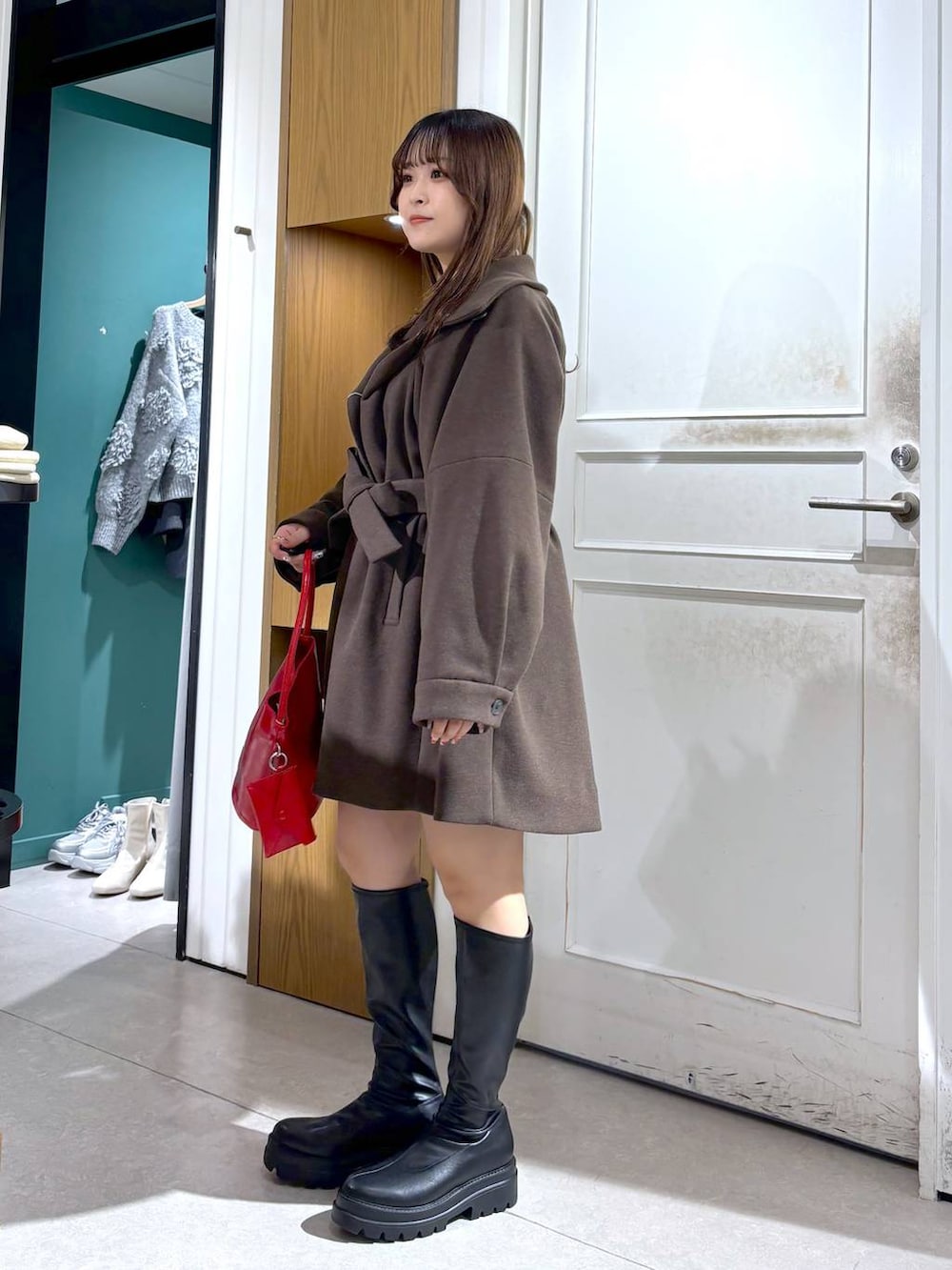 ゆーみ(LOWRYS FARM ルミネ大宮)｜LOWRYS FARMのその他アウターを使ったコーディネート - WEAR