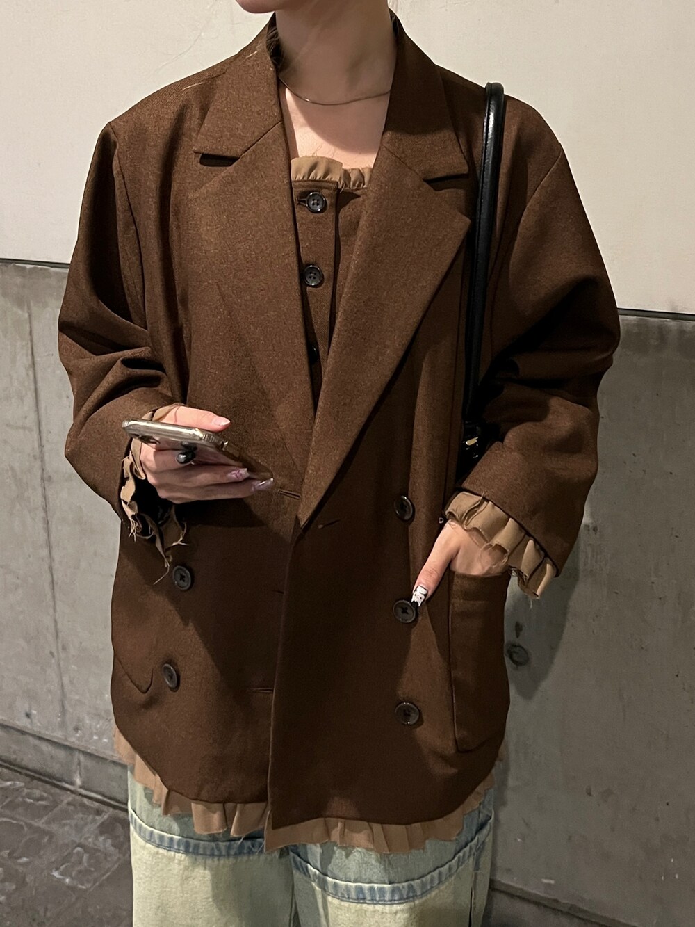 Tane🌷｜loin nuitのテーラードジャケットを使ったコーディネート - WEAR