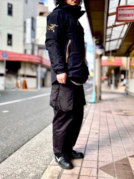 ミケランジェロ アート プリント ナイロンジャケット 1645761067_276.jpg