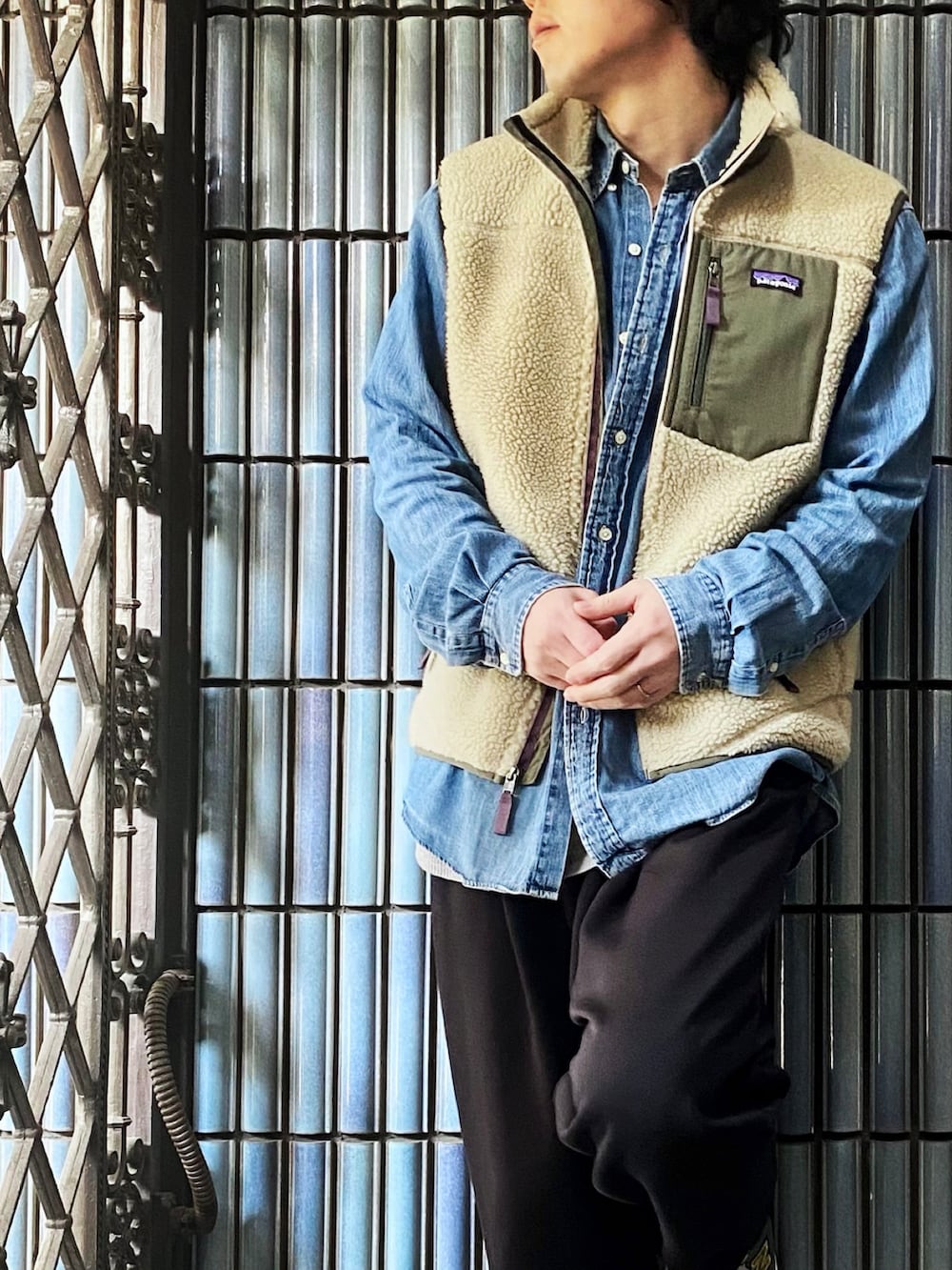 KEITA(ΦωΦ)さんの「パタゴニア / メンズ・クラシック・レトロX・ベスト（patagonia）」を使ったコーディネートの2枚目の写真