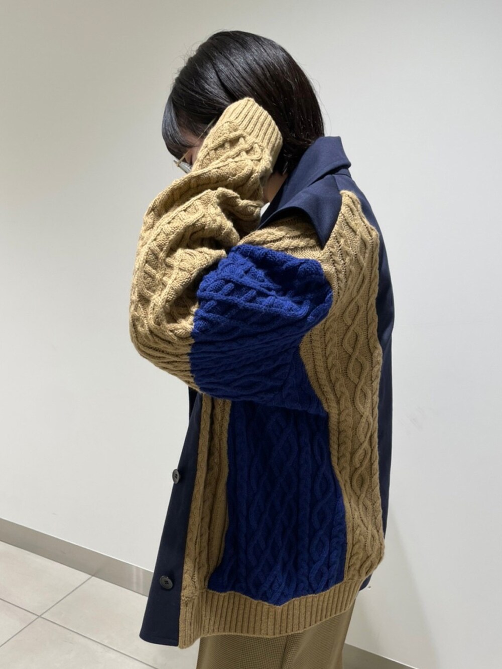 「EZUMI、EZUMi×B2nd、OFFICINE CREATIVE、TOIRONIER、RITO、ootd」｜「OFFICINE CREATIVEのOFFICINE CREATIVE（オフィチーネクリエイティブ）WサイドZIPブーツ（ブーツ、ブラック系）」を使った、妃穂さん（レディース・152cm）の冬コーディネートの2枚目の写真