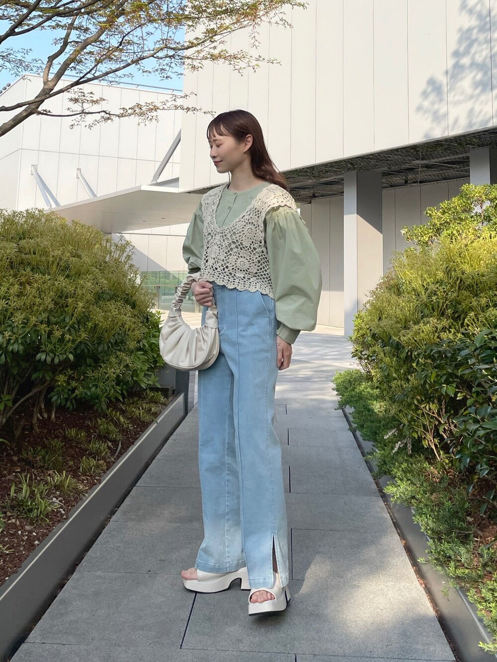 8229 ピスタチオカラー×大人カジュアルコーデ♡Mサイズ レディース服 8点 春夏のトレンドカラーは『ピスタチオ』 ZOZOがコーデアプリ「WEAR」の
