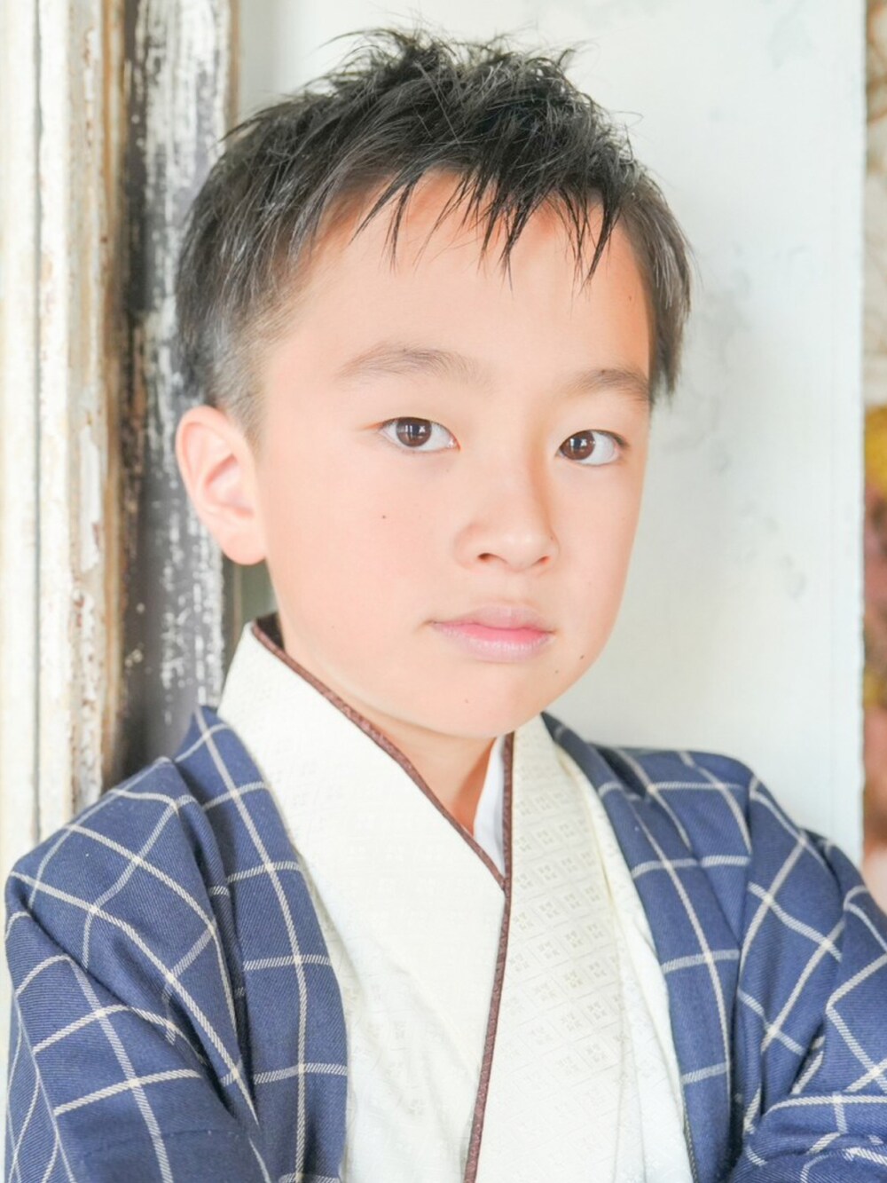 ブラウン系のフィギュアを着用したキッズの夏コーディネートの3枚目の写真