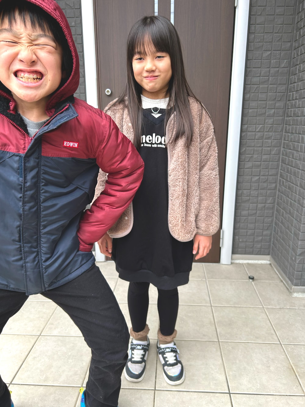 その他のその他を着用したキッズの冬コーディネートの2枚目の写真