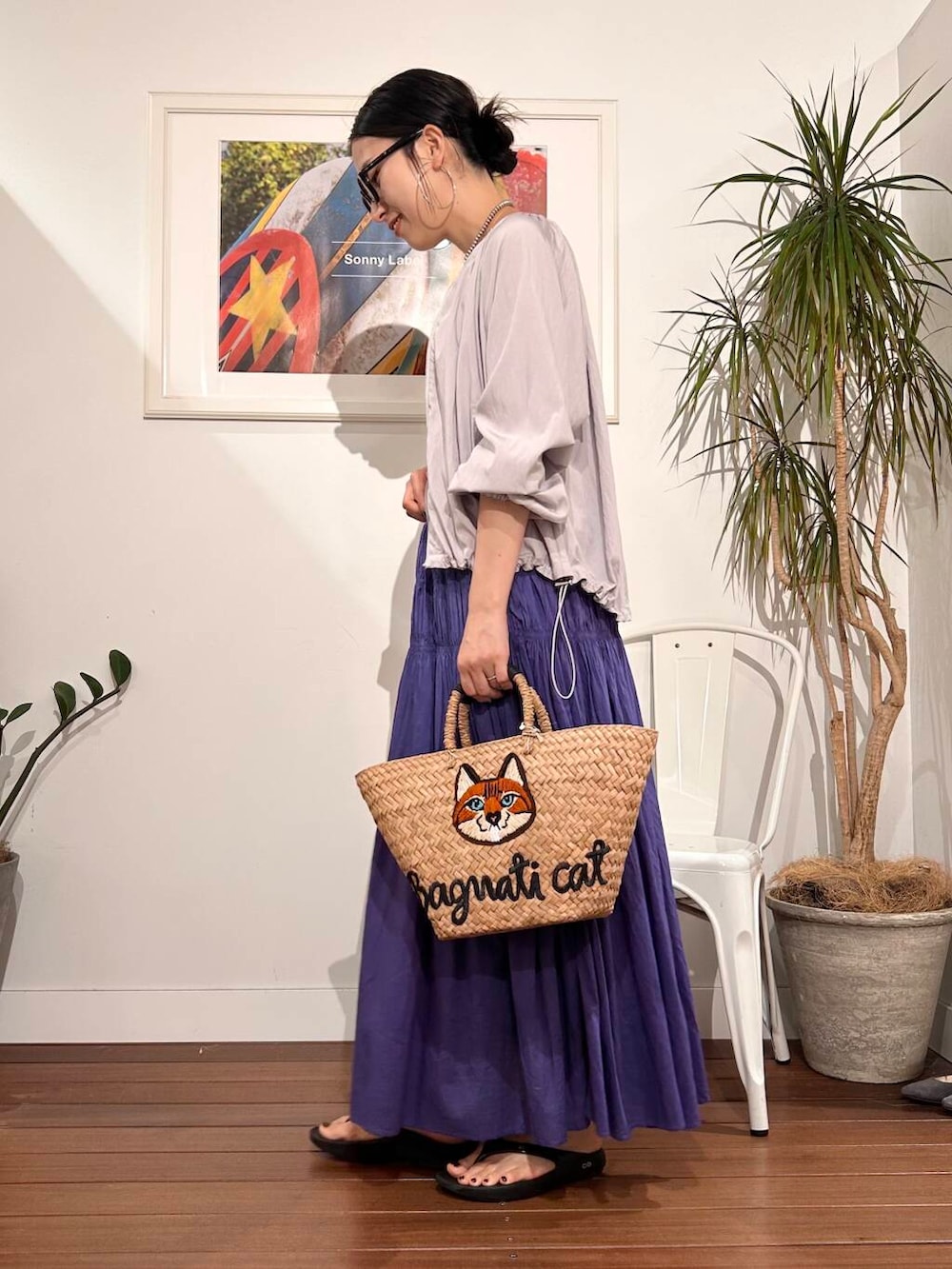 横内さんの「OOFOS　Oolala（OOFOS）」を使ったコーディネートの3枚目の写真