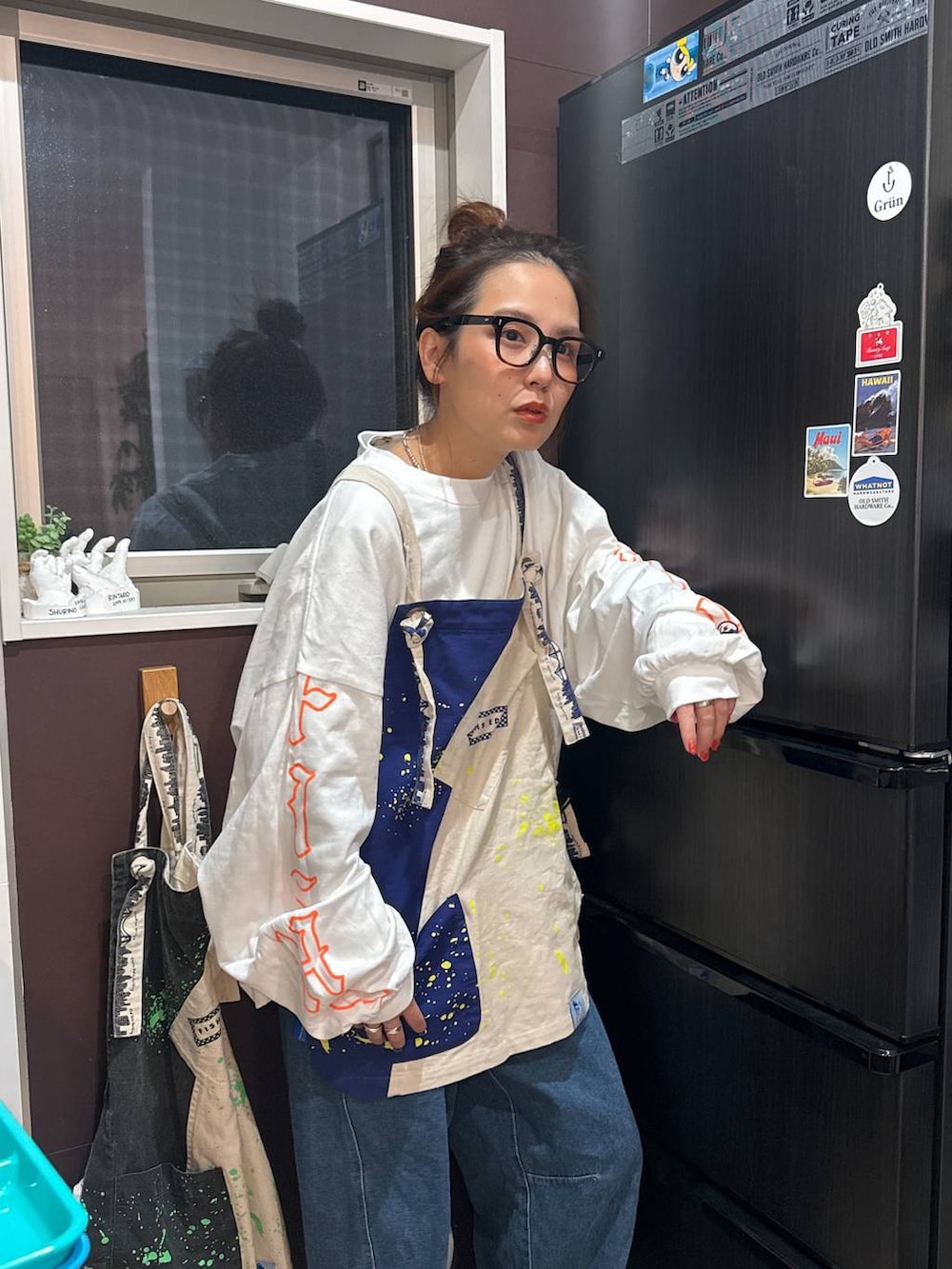 その他のTシャツ/カットソーを着用したレディースの秋コーディネートの2枚目の写真