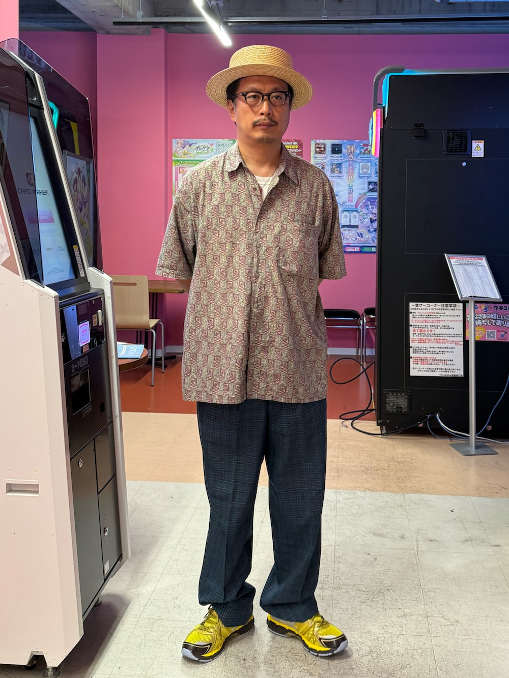 「おっさん、アメカジMIX」｜「田中帽子店のアイテム（ハット、ベージュ系）」を使った、susumubb1さん（メンズ・172cm）の夏コーディネートの5枚目の写真
