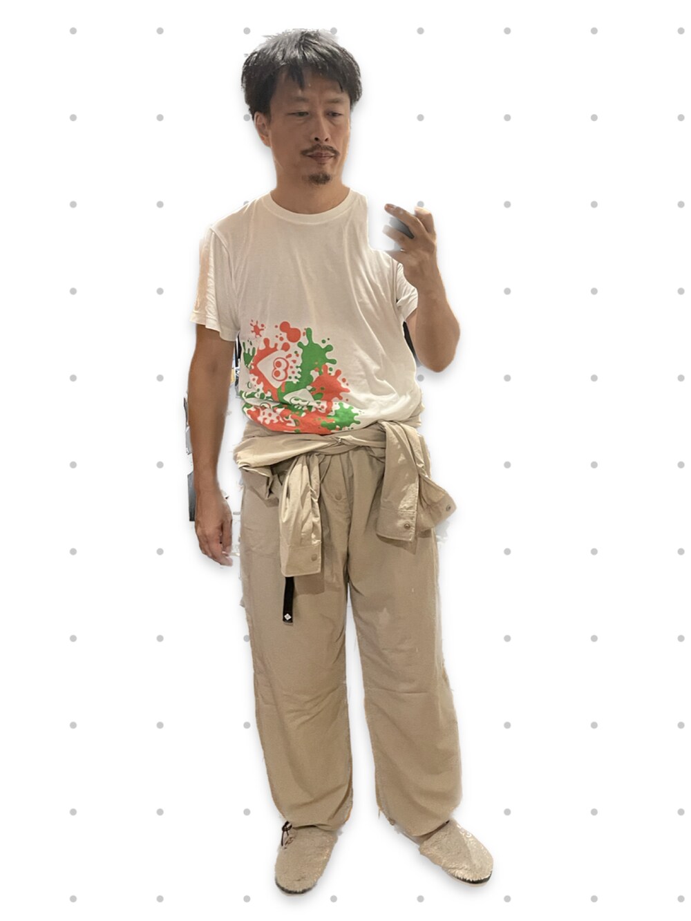 「おっさん、秋服準備はじめました」｜「ColumbiaのColumbia PFG / Despair Bay(TM) Suit（つなぎ/オールインワン、ベージュ系）」を使った、susumubb1さん（メンズ・172cm）の秋コーディネートの4枚目の写真