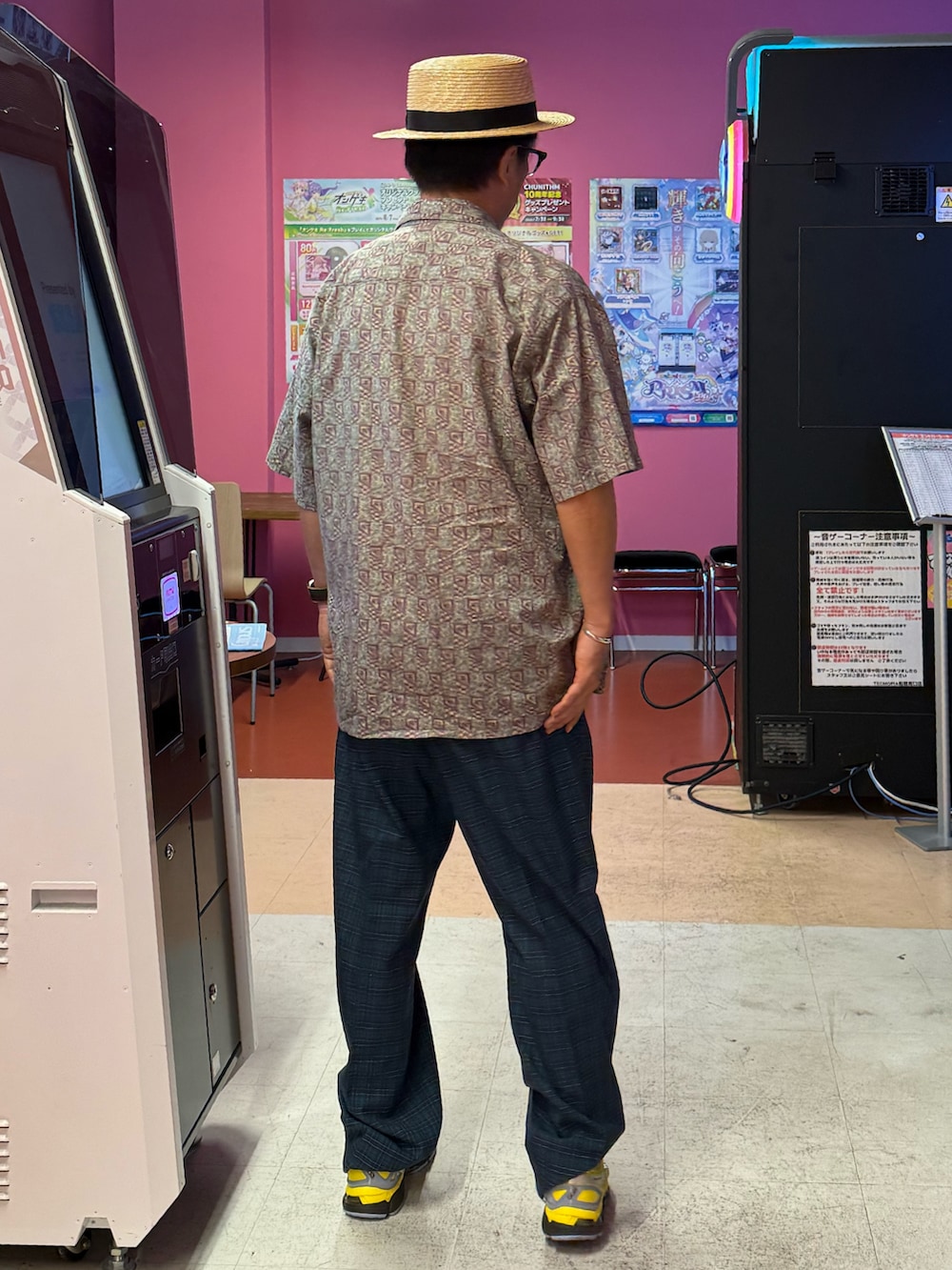 「おっさん、アメカジMIX」｜「田中帽子店のアイテム（ハット、ベージュ系）」を使った、susumubb1さん（メンズ・172cm）の夏コーディネートの3枚目の写真
