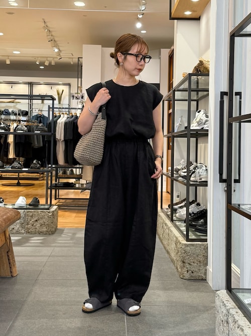 リネンボリュームパンツを使った人気ファッションコーディネート - WEAR