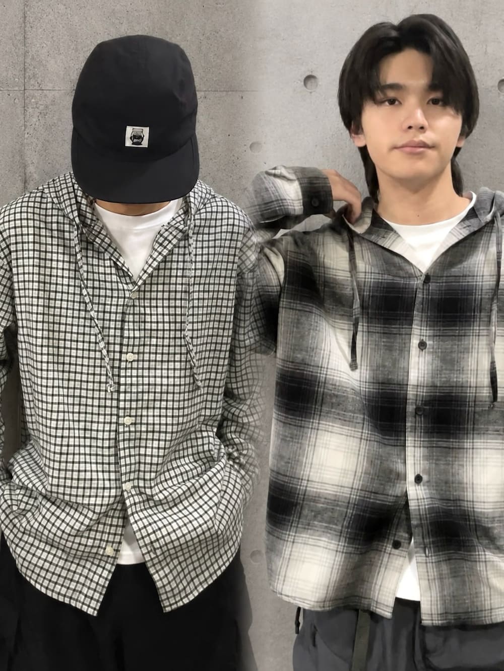 ブラウン系のシャツ/ブラウス、ホワイト系のTシャツ/カットソー、ブラック系のその他パンツを着用したメンズの夏コーディネートの2枚目の写真