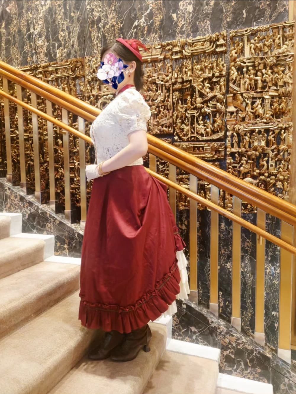 Victorian Rose JSK by Victorian Maiden Victorian maidenスカート