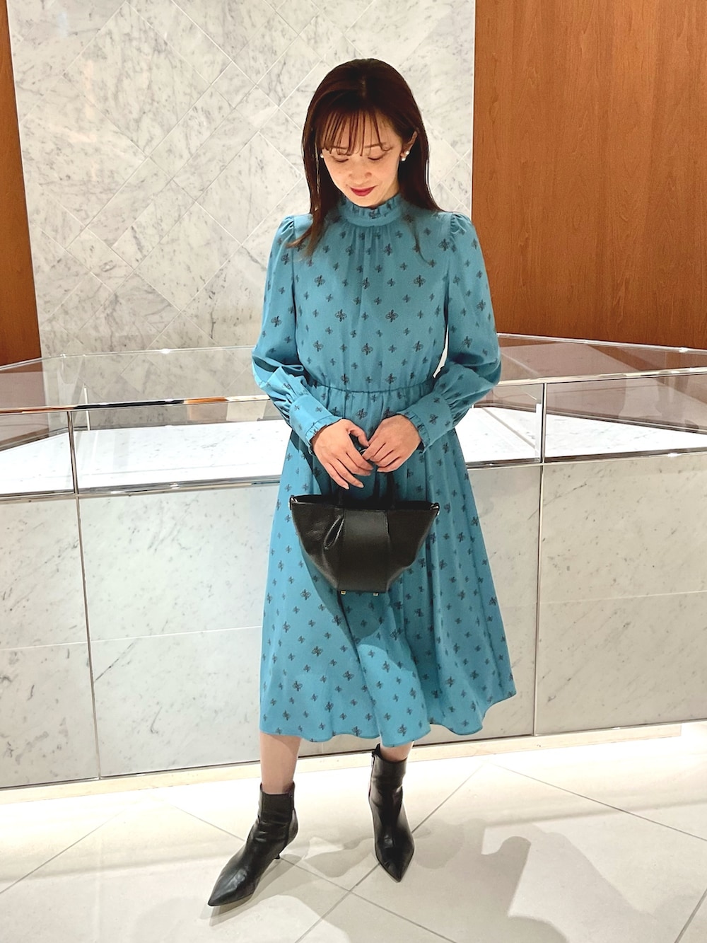 アナイANAYIワンピース36 アナグラムドットワンピース2023AW 完売品 アナイANAYIワンピース36 アナグラムドットワンピース2023AW 完売品