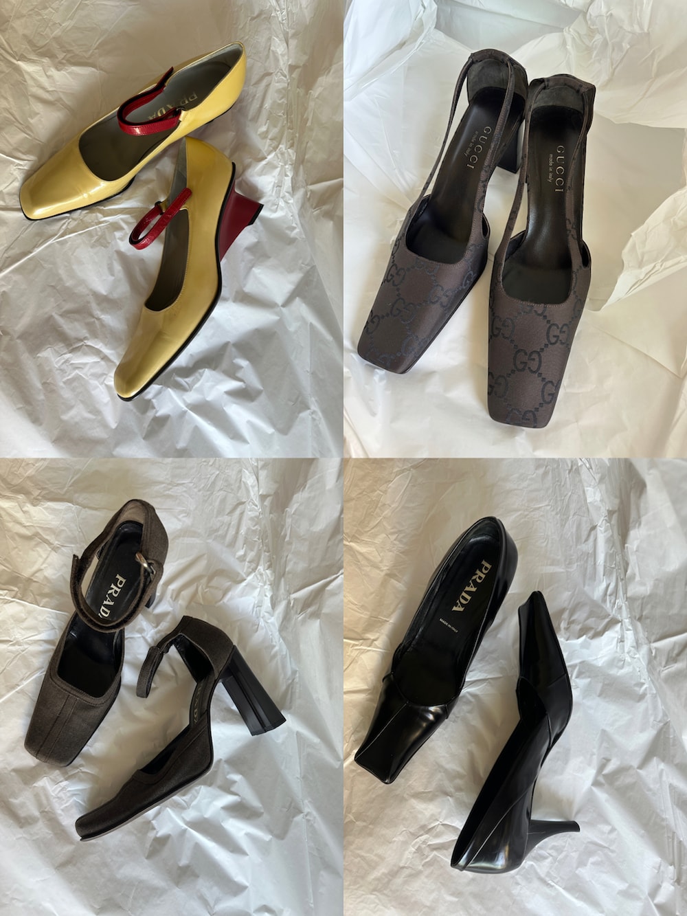 ブラック系のパンプス、ブラウン系のパンプス、ベージュ系のパンプスを着用したレディースの冬コーディネートの3枚目の写真