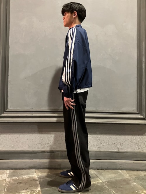長尾謙杜着用 ファイヤーバード アディカラー デニム パンツの 