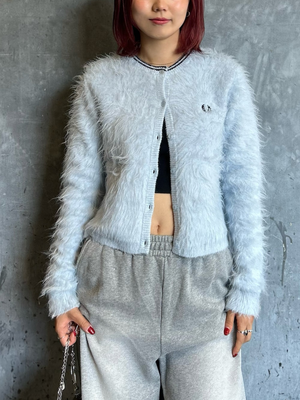 AKARI(BEAMS WOMEN)｜FRED PERRYのカーディガン/ボレロを使った