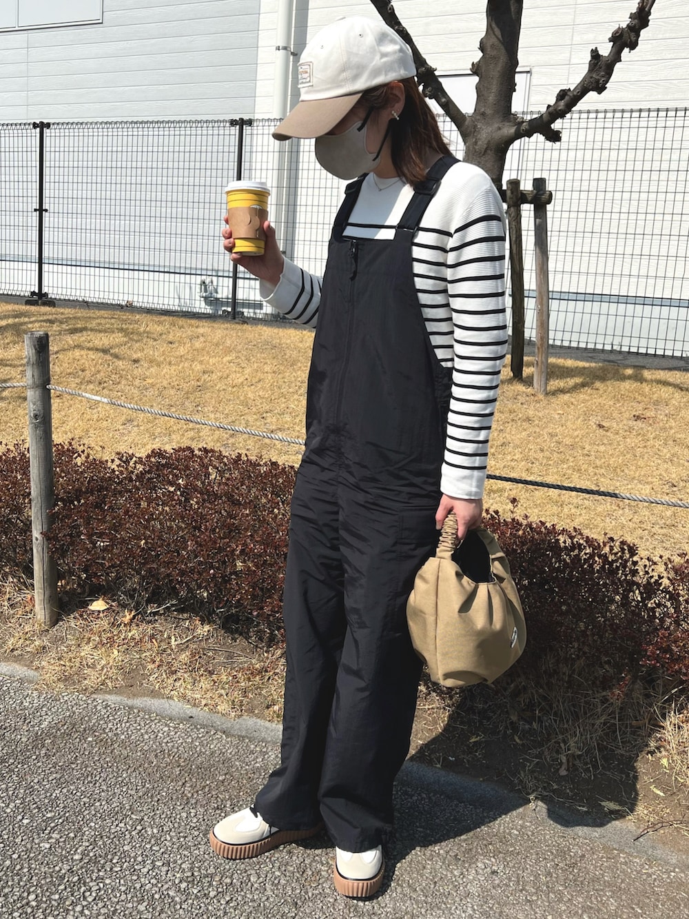 ナイロンカーゴオーバーオール -ウォッシャブル-を使った人気