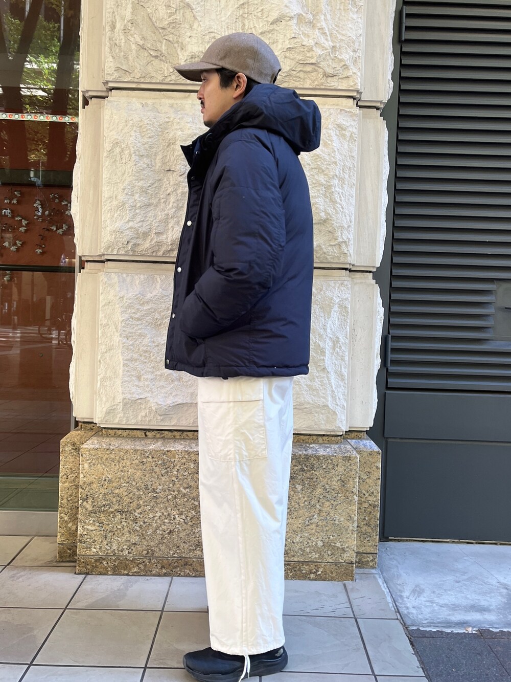 トゥモローランド ボールジー　アイボリー　ハーフダウンジャケット　春に THE TOKYO STAFF(THE TOKYO)｜THE NORTH FACE PURPLE LABELの